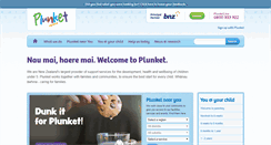 Desktop Screenshot of plunket.org.nz